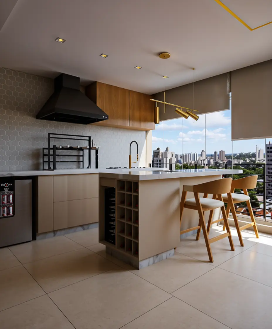 Terraço gourmet